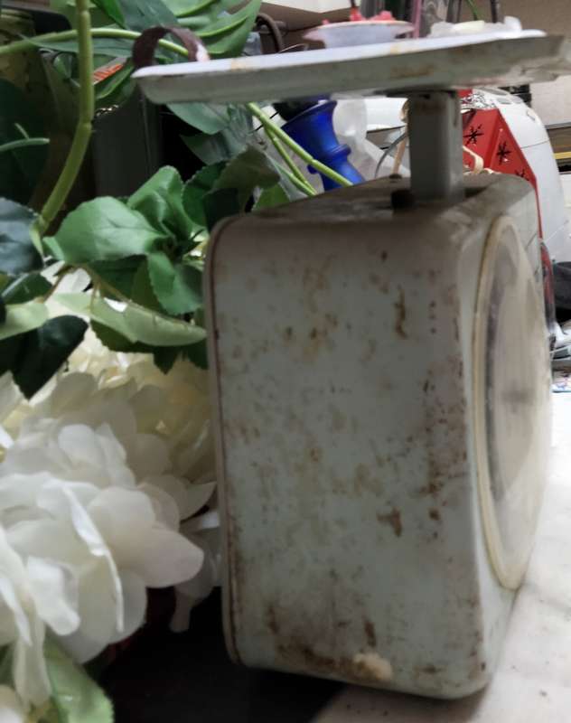 Just 4 decor-Tower scale candle Candle holder Enamel Pot Lid-one bid-LOOK At My BUY NOW-NO WAITING