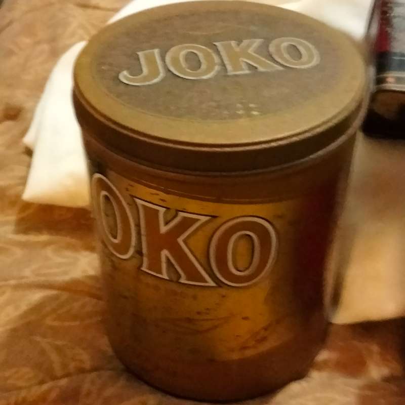 Tins -3 Tea - I  Traditional Black China Tea -1 Five Roses 1 JOKO