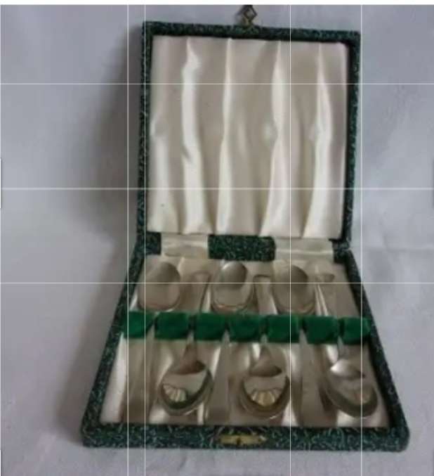 Boxed  6 Sipelia EPNS Rattail Teaspoons EnglandLOOK At My BUY NOW LISTINGS NO WAITING