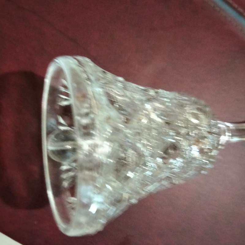 BELL Bleikristall 24% lead Crystal hob star Glass handle Knopf  GermanyLOOK at my BUY NOW-NO WAITING