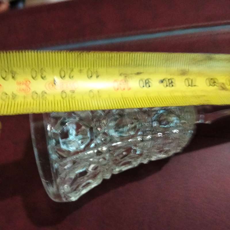 BELL Bleikristall 24% lead Crystal hob star Glass handle Knopf  GermanyLOOK at my BUY NOW-NO WAITING