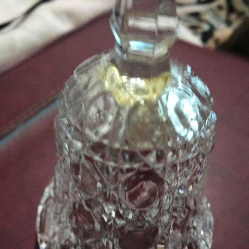 BELL Bleikristall 24% lead Crystal hob star Glass handle Knopf  GermanyLOOK at my BUY NOW-NO WAITING