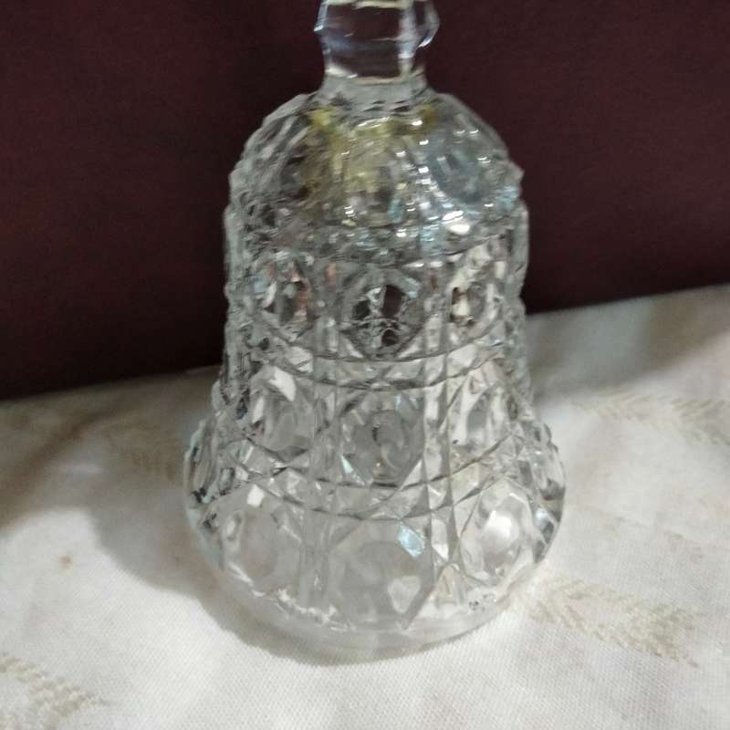 BELL Bleikristall 24% lead Crystal hob star Glass handle Knopf  GermanyLOOK at my BUY NOW-NO WAITING