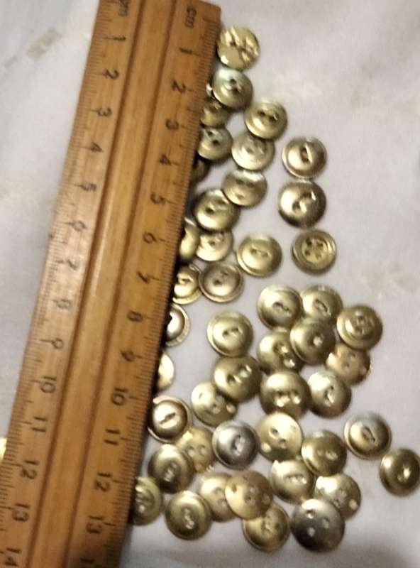 2  Bracelet made from Vintage buttons+ Gold tone buttons LOOK at My BUY NOW listings NO WAITING
