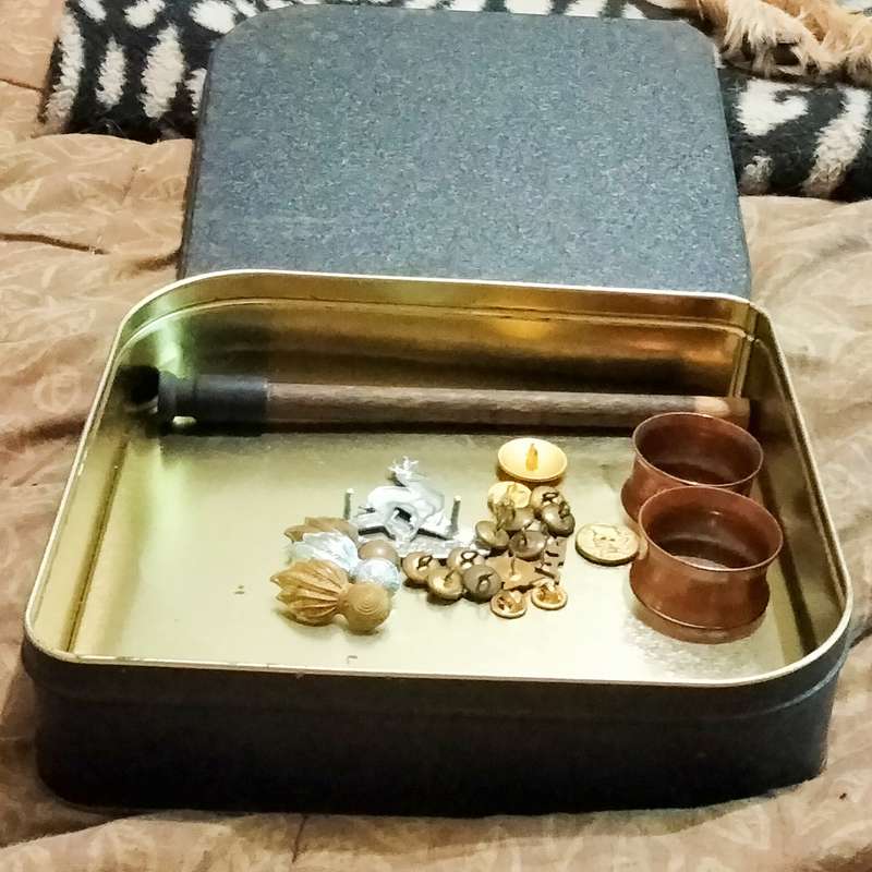 22item SA Army Military Artillery + insignia badge -9 S.A.Infantry Brass buttons+Kadet korps cap+Tin