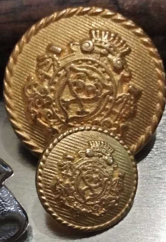 22item SA Army Military Artillery + insignia badge -9 S.A.Infantry Brass buttons+Kadet korps cap+Tin