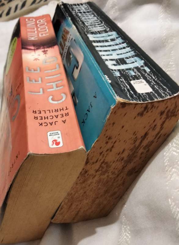 LEE CHILD- Killing Floor re issued 2010 +Without Fail 2002/3 Jack Reacher series softcover Pre-owned