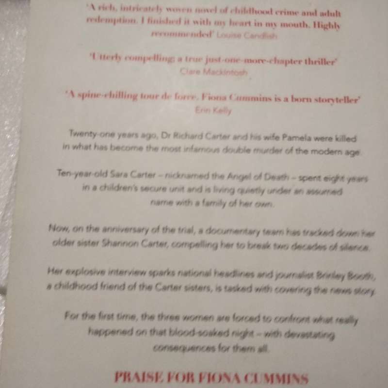 Fiona Cummins WHEN I WAS TEN - PB 2020 Book soft cover Pre-owned