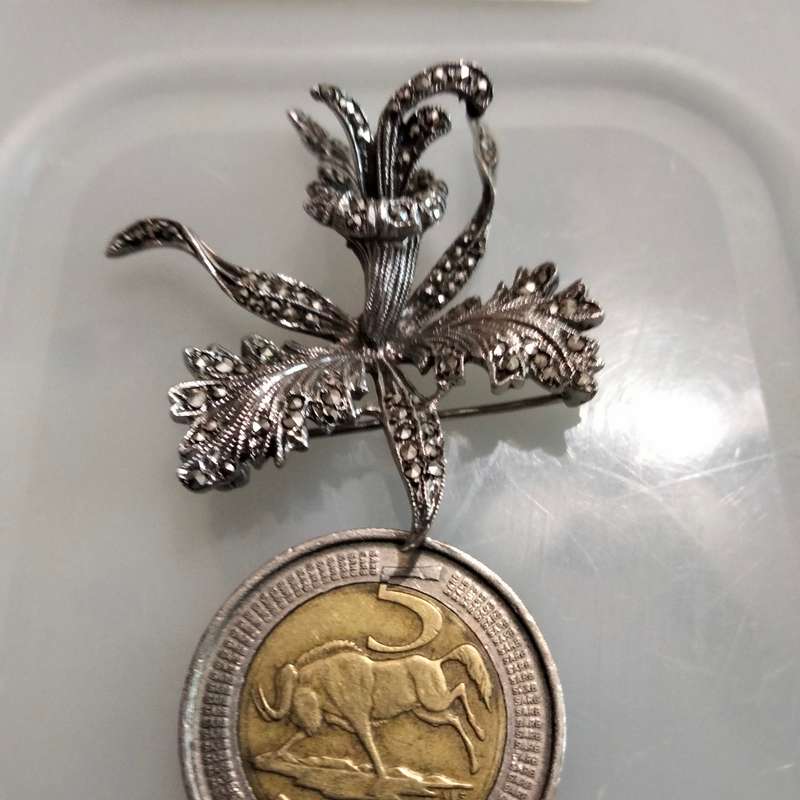 Marcasite Sterling Silver Clearly marked