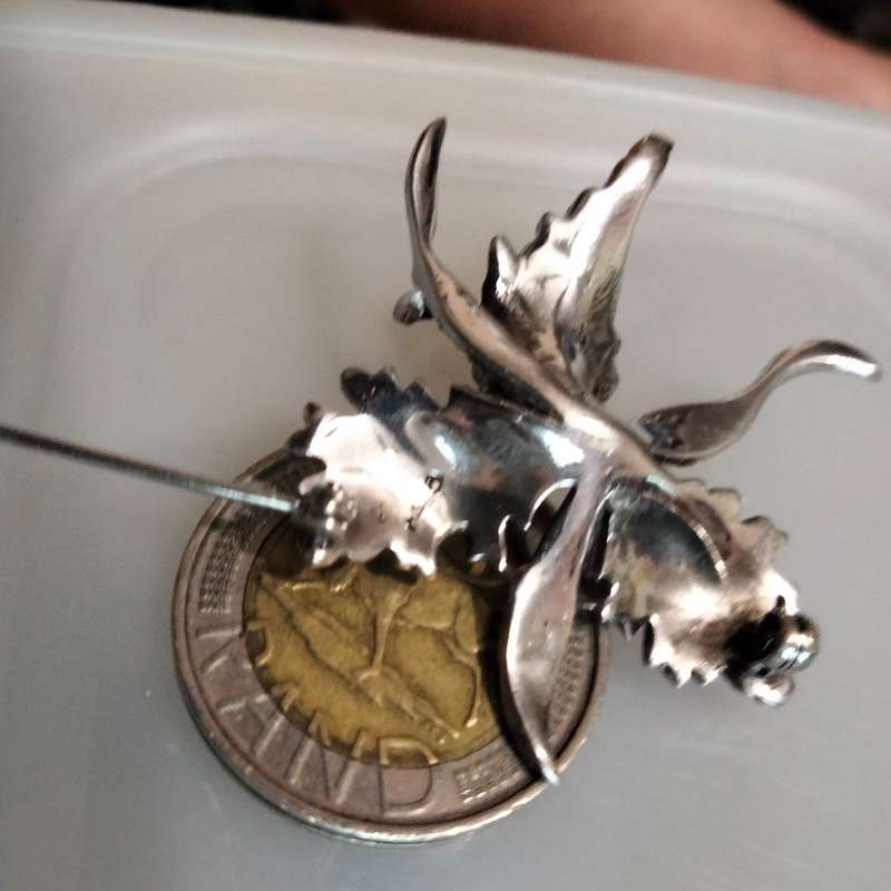 Marcasite Sterling Silver Clearly marked