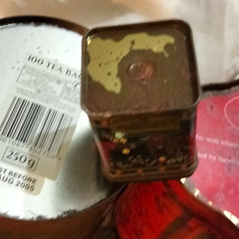 Tins -3 Tea - I  Traditional Black China Tea -1 Five Roses 1 JOKO