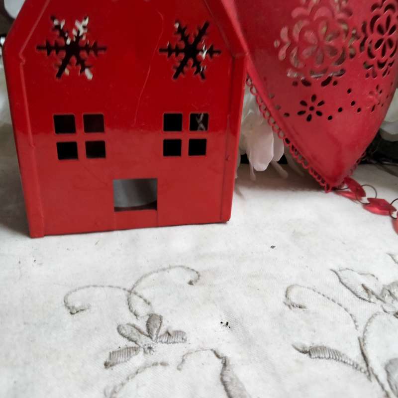 3 Candles Holders +2 red  cutout metal design  LOOK At My BUY NOW LISTINGS NO WAITING