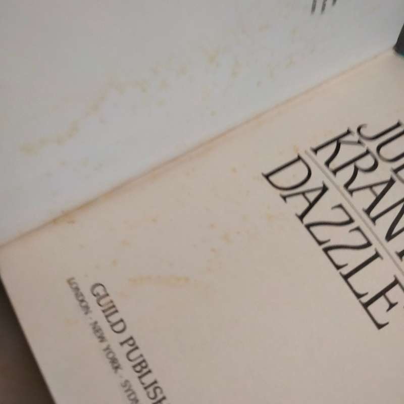 2 Books JUDITH KRANTZ -DAZZLE + Till We Meet AgainPB hardcover Pre-owned