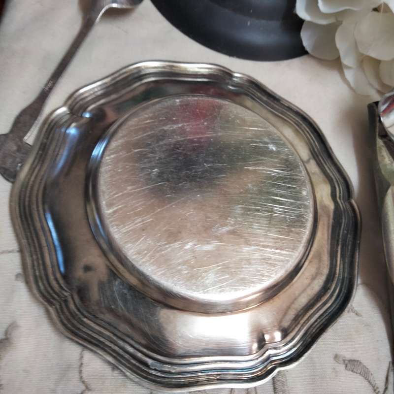 3 EPNS plated Table serving items LOOK AT MY BUY NOW LISTINGS NO WAITING