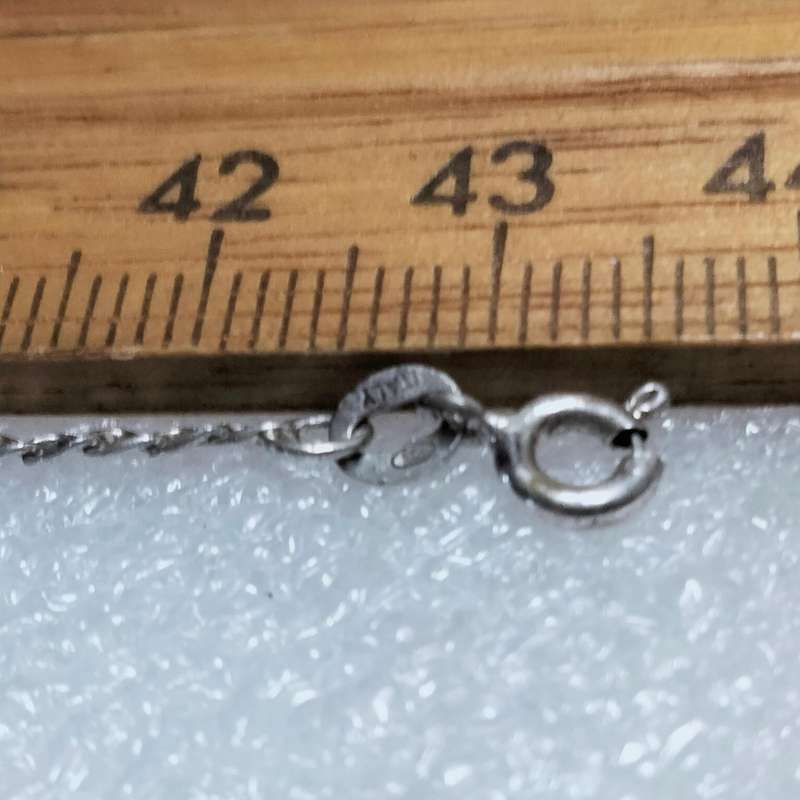 Sterling Silver 925 CHAIN +Marcasite Cross Pendant small - Necklace LOOK at my Buy Now  NO WAITING