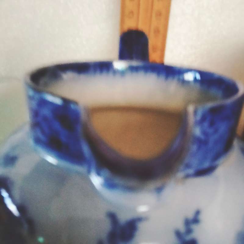 ROYAL DOULTON 1 Flow blue Jug Geneva pattern C1900 LOOK At My BUY NOW LISTINGS NO WAITING