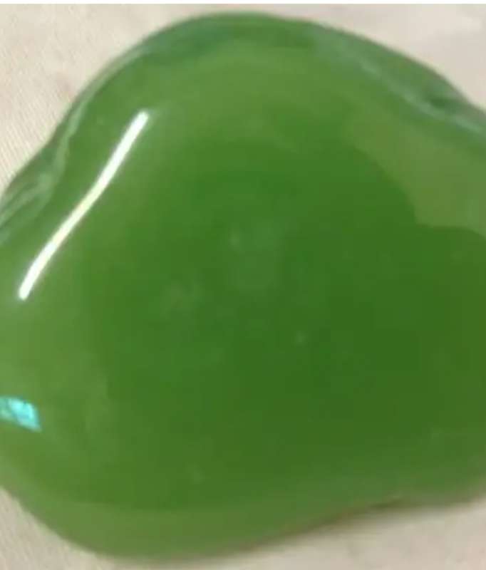 BUDDHA-FIGURINE Jade green miniature
