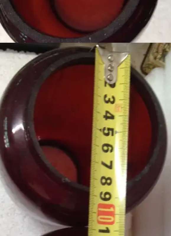 2 RUBY RED glass Oil/CANDLE Hurricane LAMP SHADE both for 1 bid