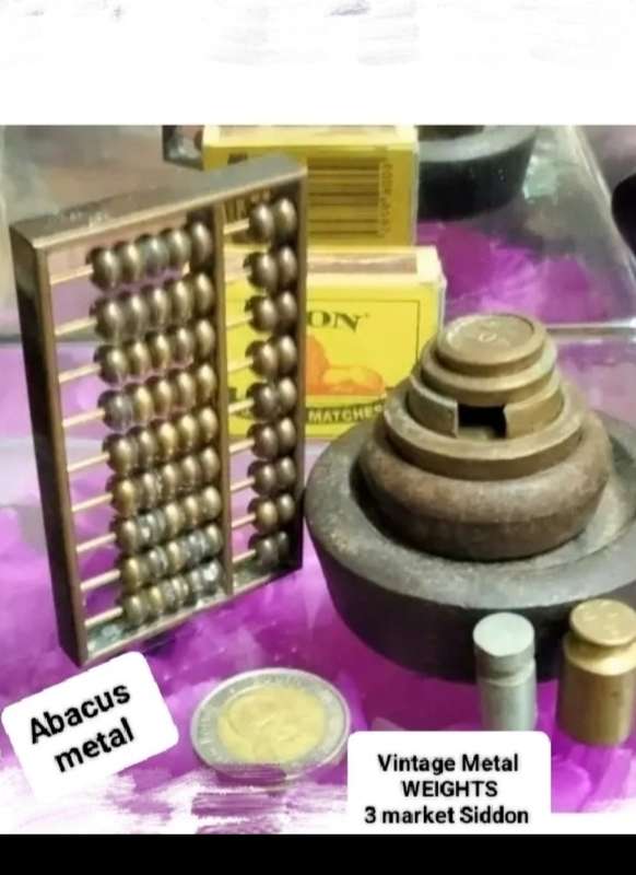 Abacus+8 weights -3 are SIDDONS Look at my Buy Now listings No waiting