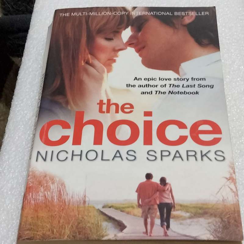 Nicholas Sparks - The Choice- PB 2007 Book soft cover Pre-owned