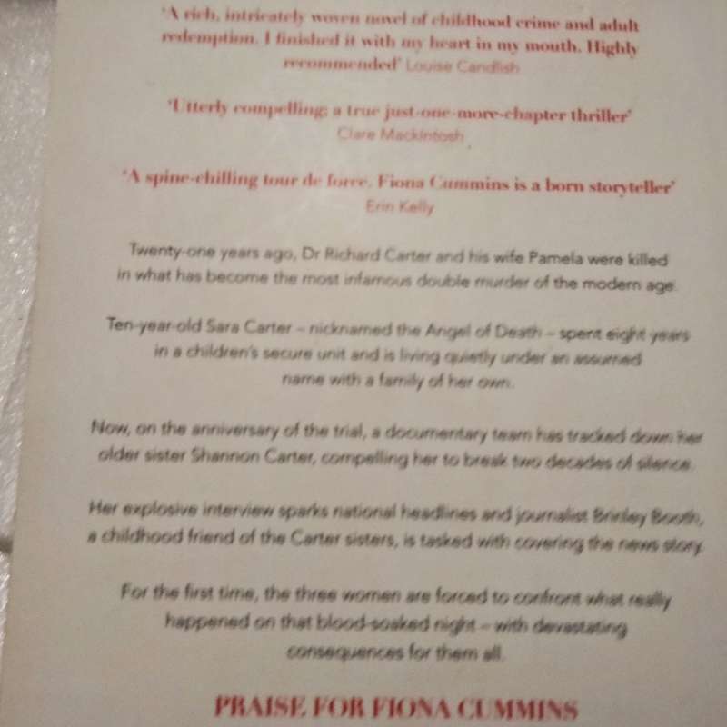 Fiona Cummins WHEN I WAS TEN - PB 2020 Book soft cover Pre-owned