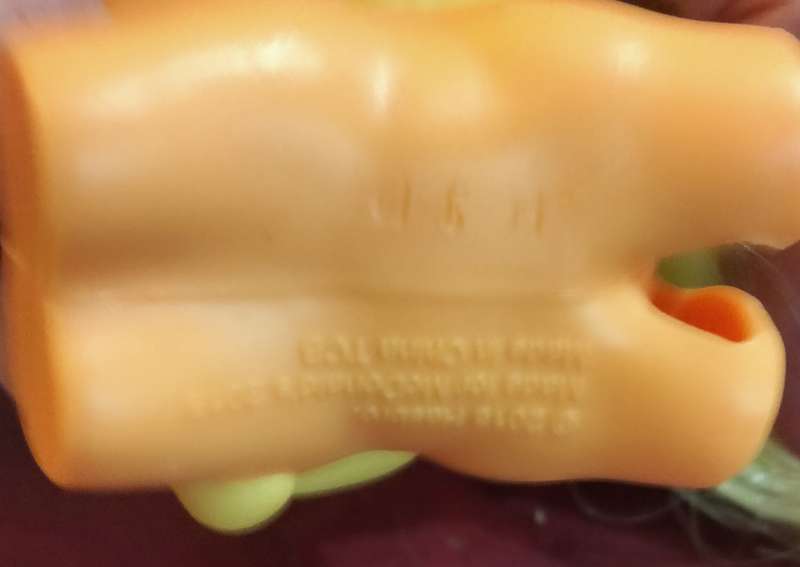 McDonald's 2018 Hasbro yellow My little Pony Applejack Cuttie Mark Crew happy meal