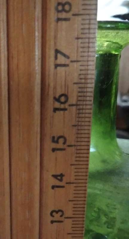 Vase 1 RIIHIMAKI Glass Moss Green #1720 Nanny Still Stella Polaris LOOK at my BUY NOW- NO WAITING