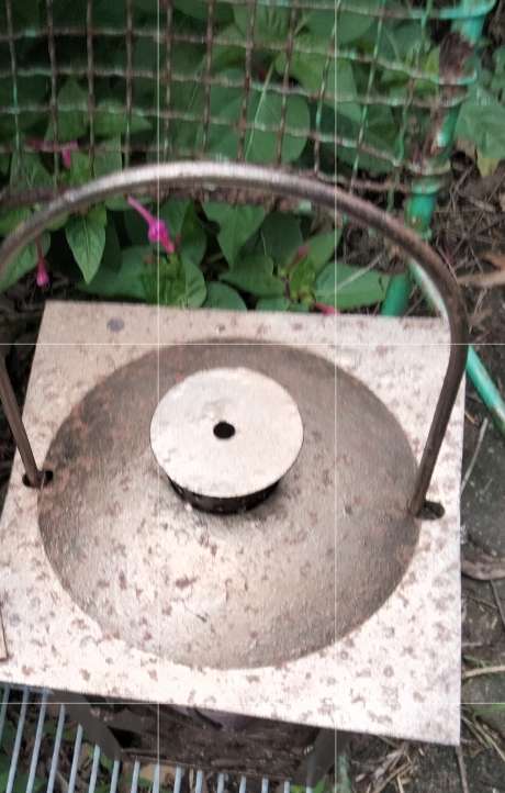 Lantern Candle holder LARGE METAL Traditional floral - insect -LOOK At My BUY NOW-NO WAITING