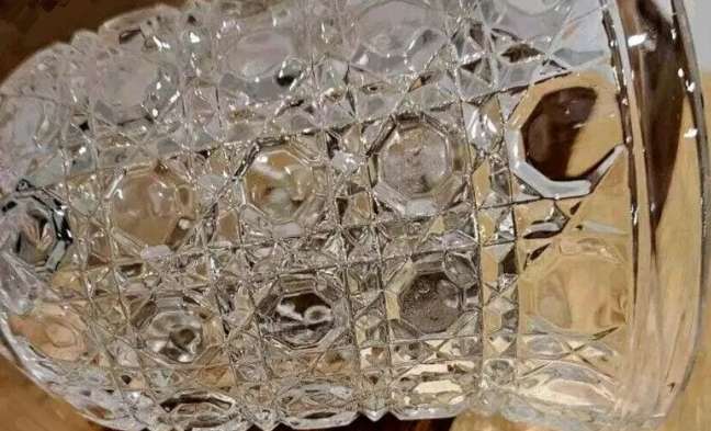 BELL Bleikristall 24% lead Crystal hob star Glass handle Knopf  GermanyLOOK at my BUY NOW-NO WAITING