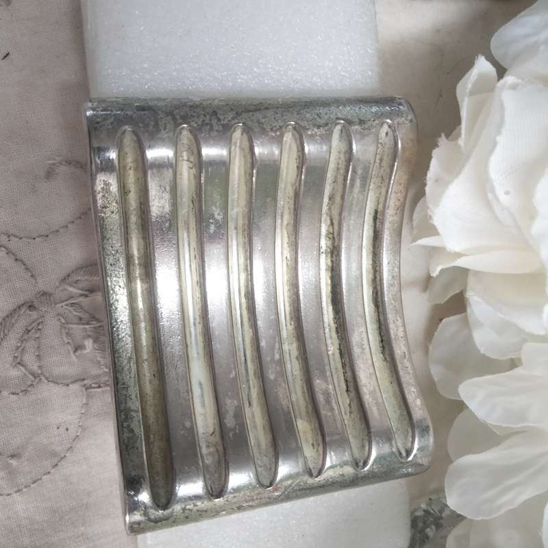 IANTHE silver plated -6 Drip Coasters+Stand-England LOOK at my BUY NOW listings NO WAITING Waiting