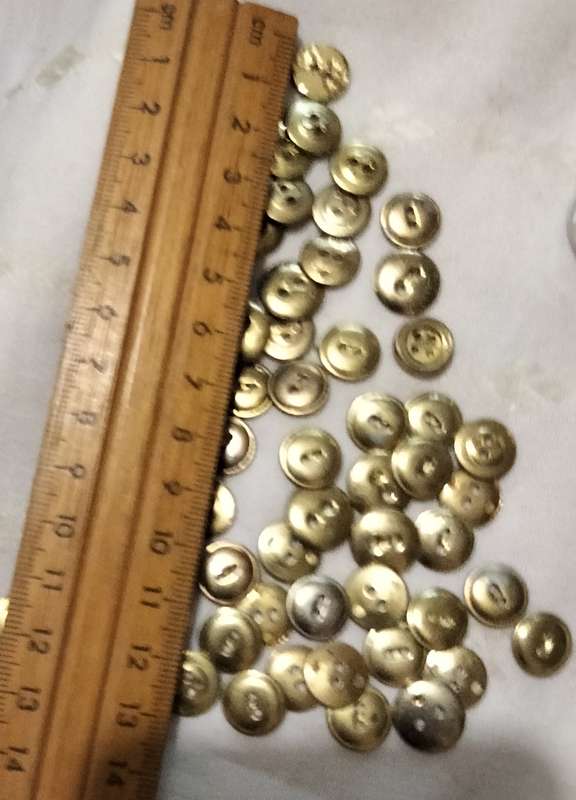 2  Bracelet made from Vintage buttons+ Gold tone buttons LOOK at My BUY NOW listings NO WAITING