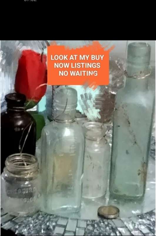 5 item COLLECTABLE Bottles dump digLook At My BUY NOW-NO WAITING