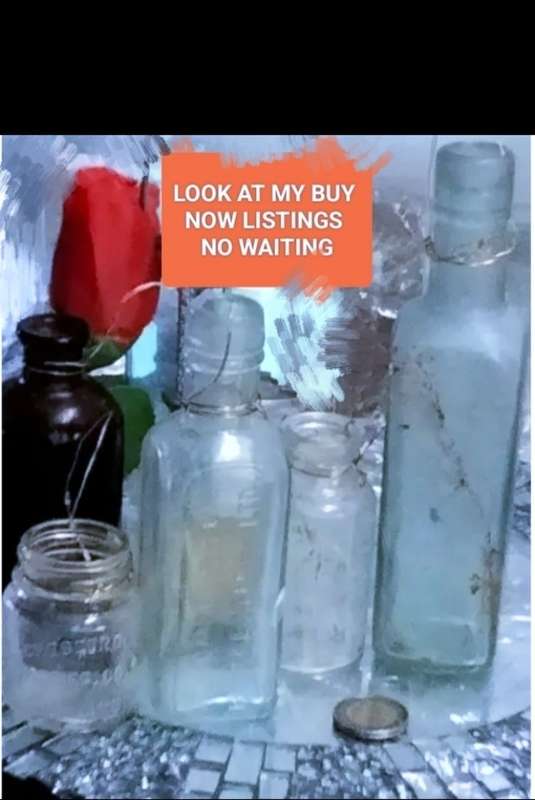 5 item COLLECTABLE Bottles dump digLook At My BUY NOW-NO WAITING