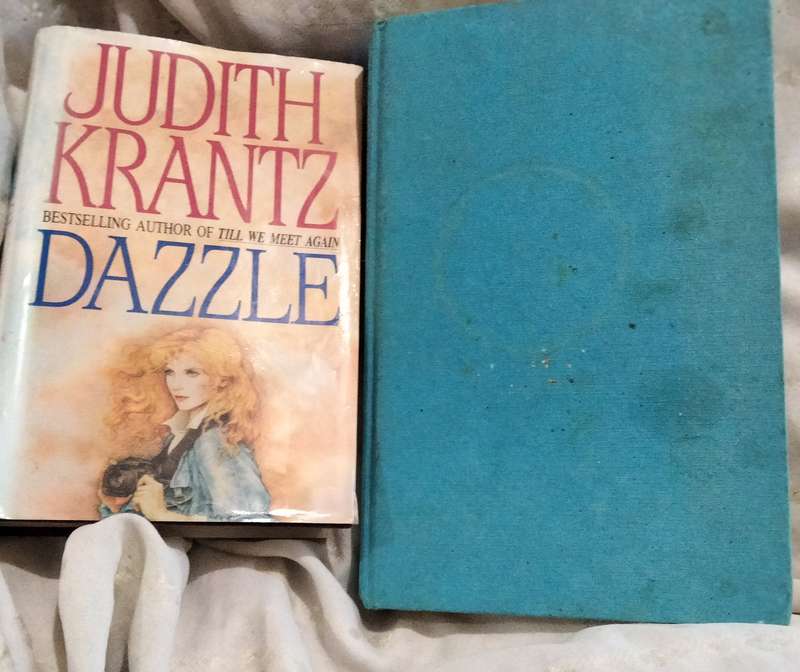 2 Books JUDITH KRANTZ -DAZZLE + Till We Meet AgainPB hardcover Pre-owned
