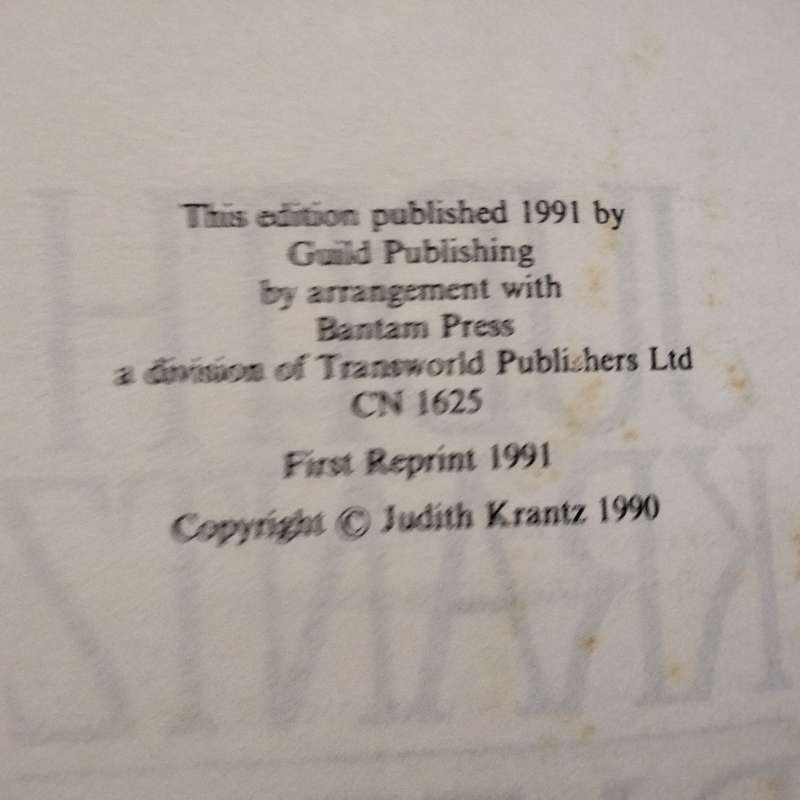 2 Books JUDITH KRANTZ -DAZZLE + Till We Meet AgainPB hardcover Pre-owned
