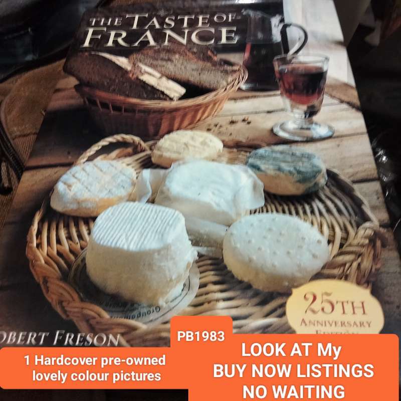 BOOK The TASTE of France- Robert Freson PB 1983 LOOK At My BUY NOW LISTINGS NO WAITING