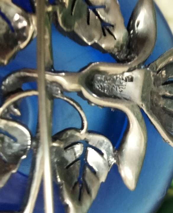 Brooch Sterling SILVER Vintage Marcasite LOOK At My BUY NOW listings NO WAITING