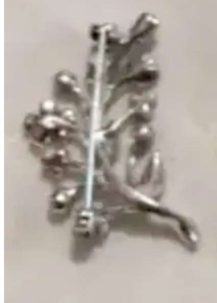 Brooch  MARCASITE-1 Sterling Silver Clearly marked LOOK At My BUY NOW LISTINGS NO WAITING
