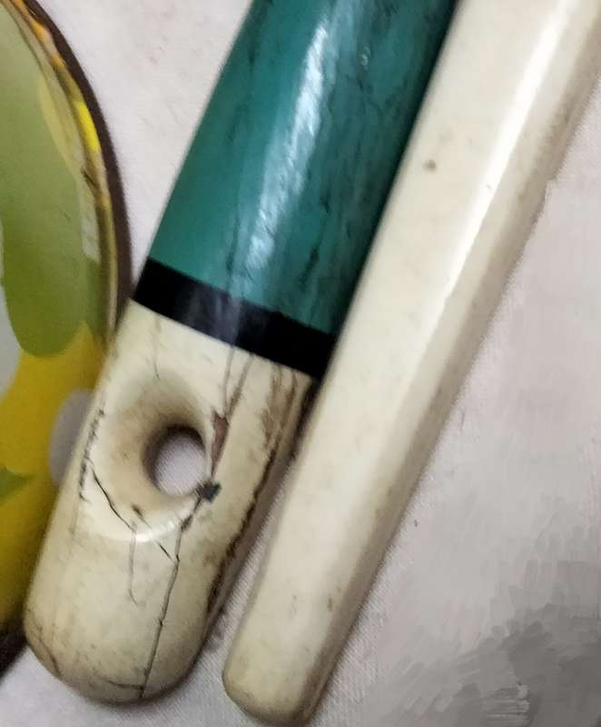3 GREAT Vintage Kitchenalia DECOR items complete with rust loss of paint ALL for 1 BID