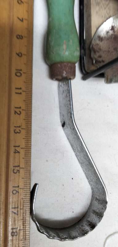 6 GREAT Vintage Kitchenalia DECOR items complete with rust loss of paint ALL for 1 BID
