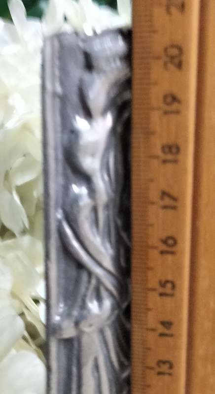 Hechoen Mexico PEWTER A Posh home decor Nouveau Style LOOK At My BUY NOW-listings NO WAITING