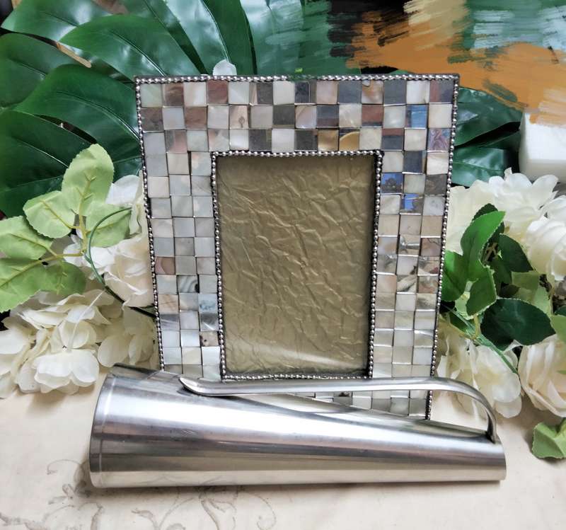 Art Deco style Jug Sweden GABIS Stainless+Frame-Mirror+Mop 2 ALL 1 BID LOOK AtMy BUY NOW NO WAITING
