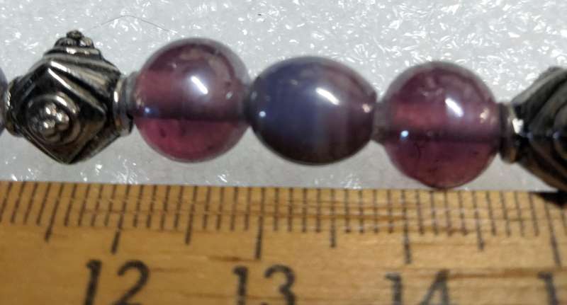 Bracelets 4 one stretch 4 mixture of Vintage MURANO Lampwork glass beads +charms +or spacers metal
