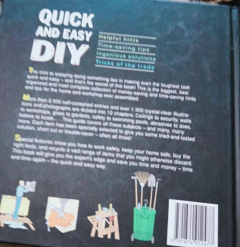 BOOKS 2- 1 DIY Readers Digest + Bosh DO IT hardcover  Pre-owned