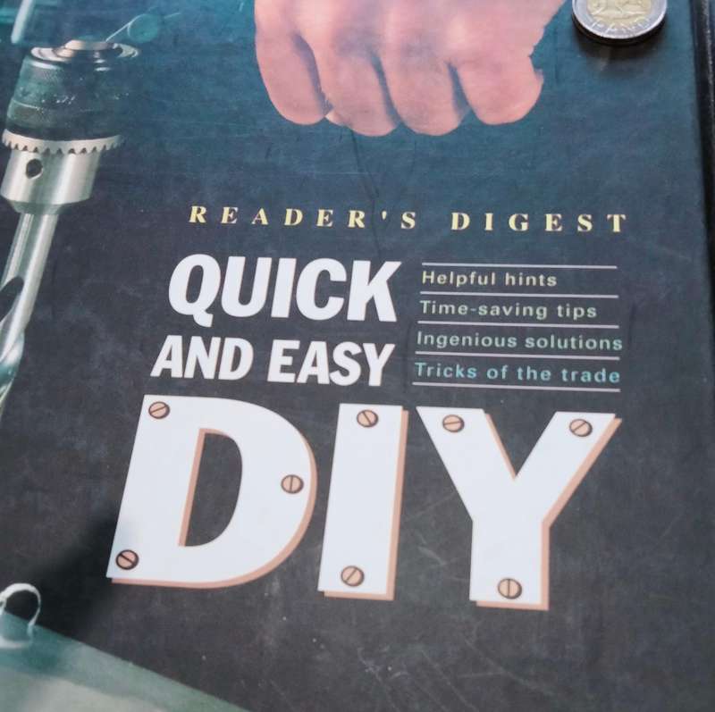 BOOKS 2- 1 DIY Readers Digest + Bosh DO IT hardcover  Pre-owned