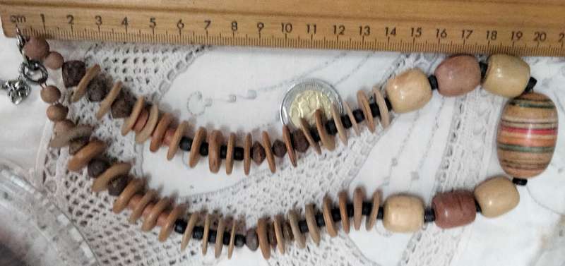 Necklace Genuine Wood ethnic beads Sizes Style Colours differLOOK At My BUY NOW LISTINGS NO WAITING