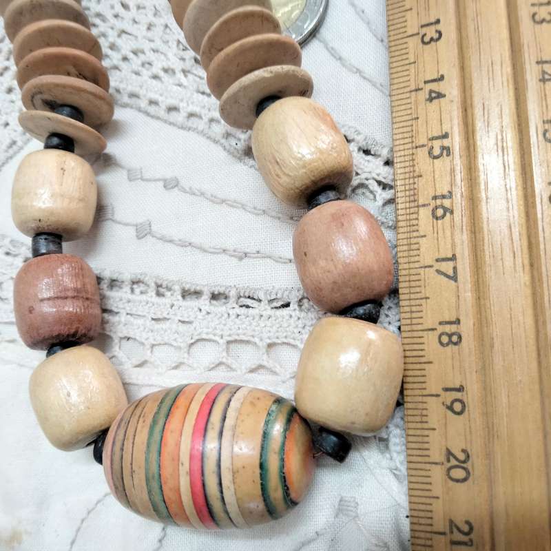 Necklace Genuine Wood ethnic beads Sizes Style Colours differLOOK At My BUY NOW LISTINGS NO WAITING