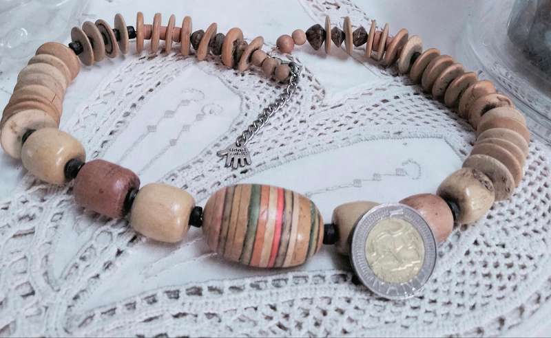 Necklace Genuine Wood ethnic beads Sizes Style Colours differLOOK At My BUY NOW LISTINGS NO WAITING