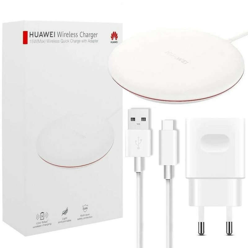 Huawei 15W Wireless Charger with Power Adapter & Charging cable (New | Sealed)