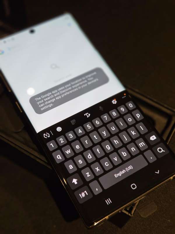 Samsung Galaxy Note10+ 256GB Dual SIM Aura Glow (Images of Device Attached)